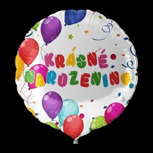 Fóliový balón Krásne narodeniny 45 cm