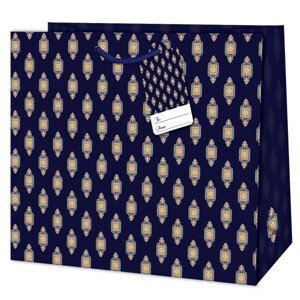 Jumbo darčeková taška geometria 33x13,7x44,5 cm