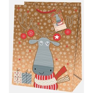 Vianočná darčeková taška Jumbo sob 33 x 13,7 x 44,5 cm
