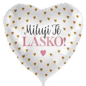Fóliový balón I love you Love 43 cm