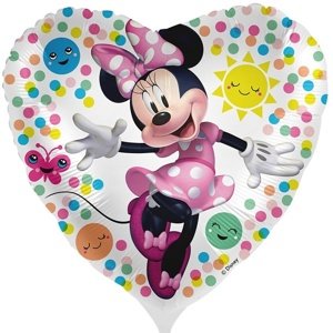 Fóliový balónik Minnie s bodkami 43 cm