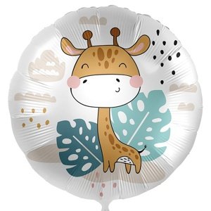 Fóliový balón Žirafa v džungli 43 cm