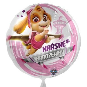 Fóliový balón Skye Krásne narodeniny 43 cm