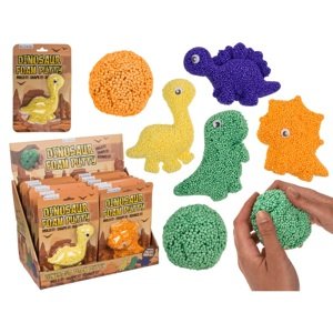 Penová modelovacia súprava dinosaurov 6 g