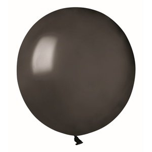 Čierny latexový balón 48 cm