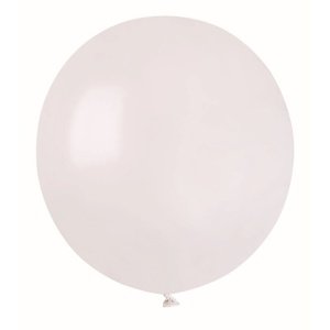 Biely latexový balón 48 cm 1 ks