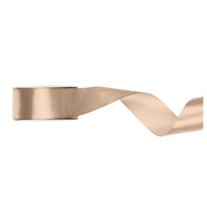 Broskyňová saténová stuha 2,5 cm/25 m