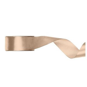 Broskyňová saténová stuha 3,8 cm/25 m