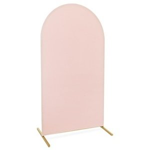 Obal na oblúkový stojan dusty rose 180x80 cm