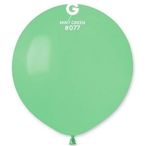 Latexový balón mätovo zelený 48 cm 1 ks