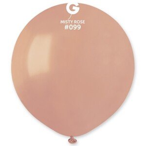 Latexový balón hmlistý ružový 48 cm 1 ks