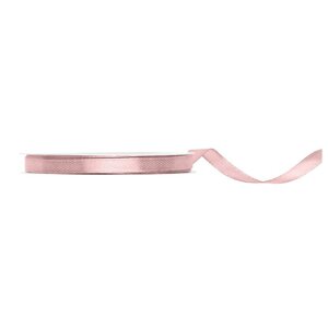 Saténová stuha light dusty rose 6mm/25m