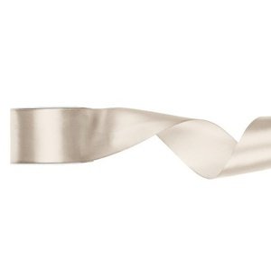 Saténová stuha biela 5cm/25m