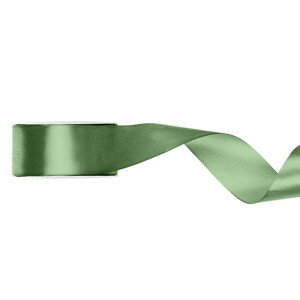 Šalviová saténová stuha 3,8 cm/25 m
