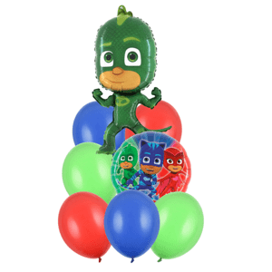 Balónová súprava - PJ Mask Gekko Pyžamo 8 ks