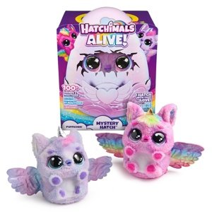Hatchimals liahnutie interaktívneho domáceho maznáčika jednorožca