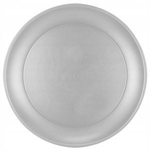 Opakovane použiteľný strieborný tanier 21 cm 1 kus