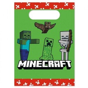Darčekové tašky Minecraft 4 ks