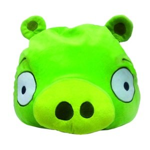 Relaxačný vankúš Angry Birds zelený