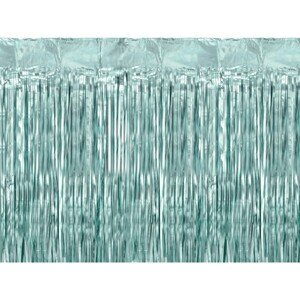 Dekorácia záves modrá 100x200cm