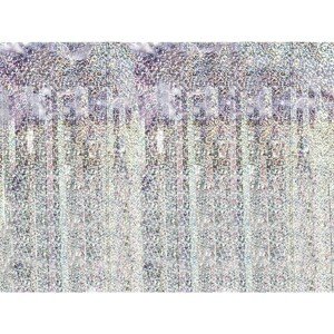 Dekorácia holografická fólia záves 100x200cm
