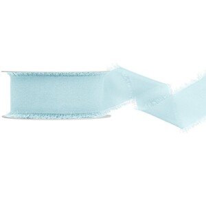 Nebesky modrá šifónová stuha 4cm/10m