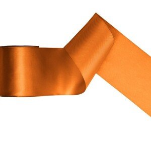 Saténová stuha hrdzavá 10cm/25m