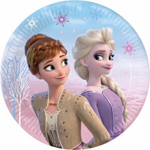 Eko papierové taniere "Frozen 2 Wind Spirit" 8 ks - 20 cm