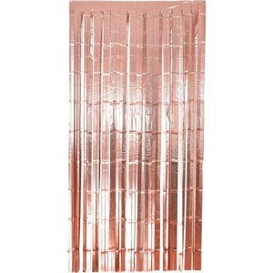 Dekoračná záclona fólia rose gold 1 x 2 m