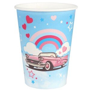 Papierové poháre Girly 270 ml 10 ks