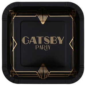 Papierové taniere Gatsby 23x23 cm 10 ks