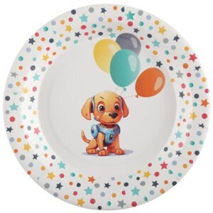Papierové taniere Veselé zvieratká 23cm 10 ks