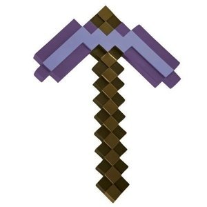 Minecraft krompáč fialový