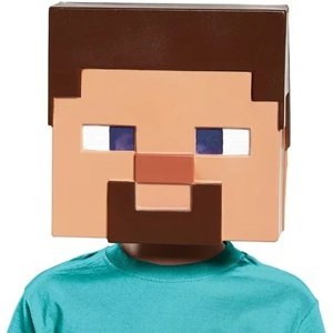 Maska Minecraft - Steve, detská