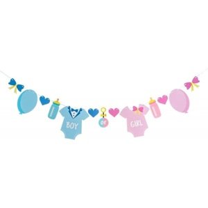 Girlanda Chlapec alebo dievča 2m x 21 cm