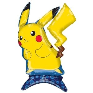 Fóliový balón Stojan Pokémon Pikachu