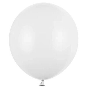 Latexové balóny pastelovo biele 43 cm 25 ks