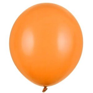 Latexové balóny pastelovo oranžové 43 cm 25 ks