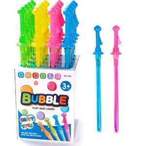 Fúkač bublín v tvare meča 140 ml