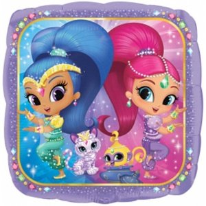 Fóliový balón Shimmer and Shine 43 cm