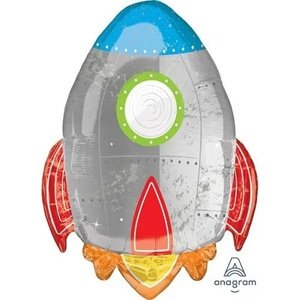 Fóliový balón Supershape Rocket 53x73 cm