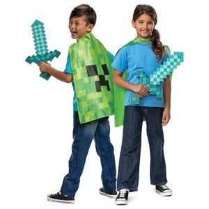 Minecraft set - plášť a meč
