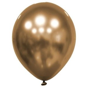 Latexové balóniky zlatá glazúra 27 cm 100 ks