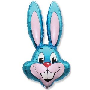 Fóliový balón Králik modrý 60 cm