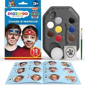 Súprava na maľovanie na tvár Chase a Marshall Paw Patrol