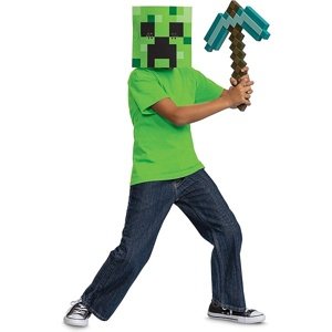 Sada Minecraft - maska a krompáč