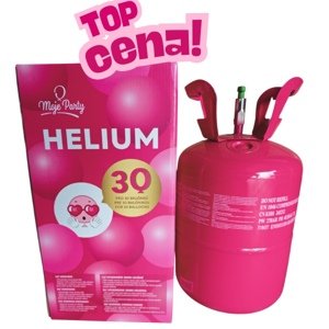 Hélium pre 30 balónov MojeParty
