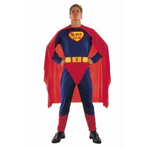 Kostým pre dospelých - veľkosť superhrdinu. Uni