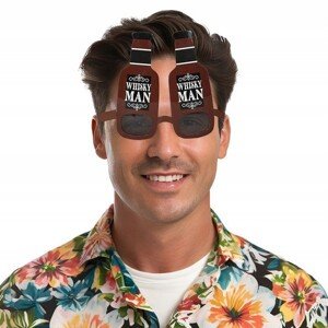 Whisky Man Brown Glasses