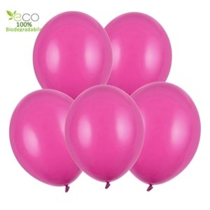 Balóniky fuxie 5 ks 30 cm